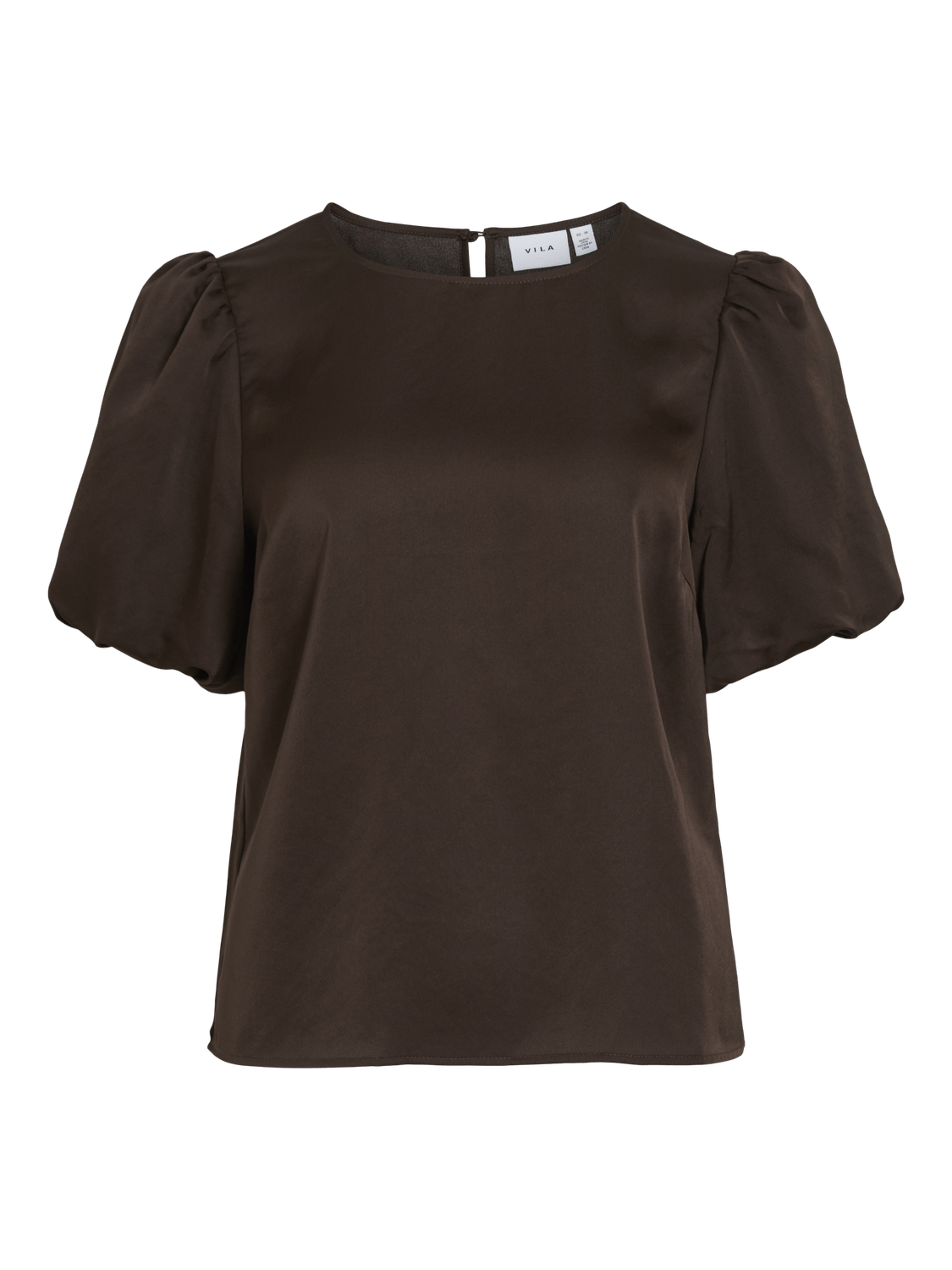 VIELLETTE Top - Coffee Bean - VERO MODA & VILA Bergvik
